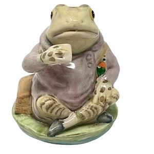 Vintage Royal Albert Beatrix Potter Jeremy Fisher porcelain figurine